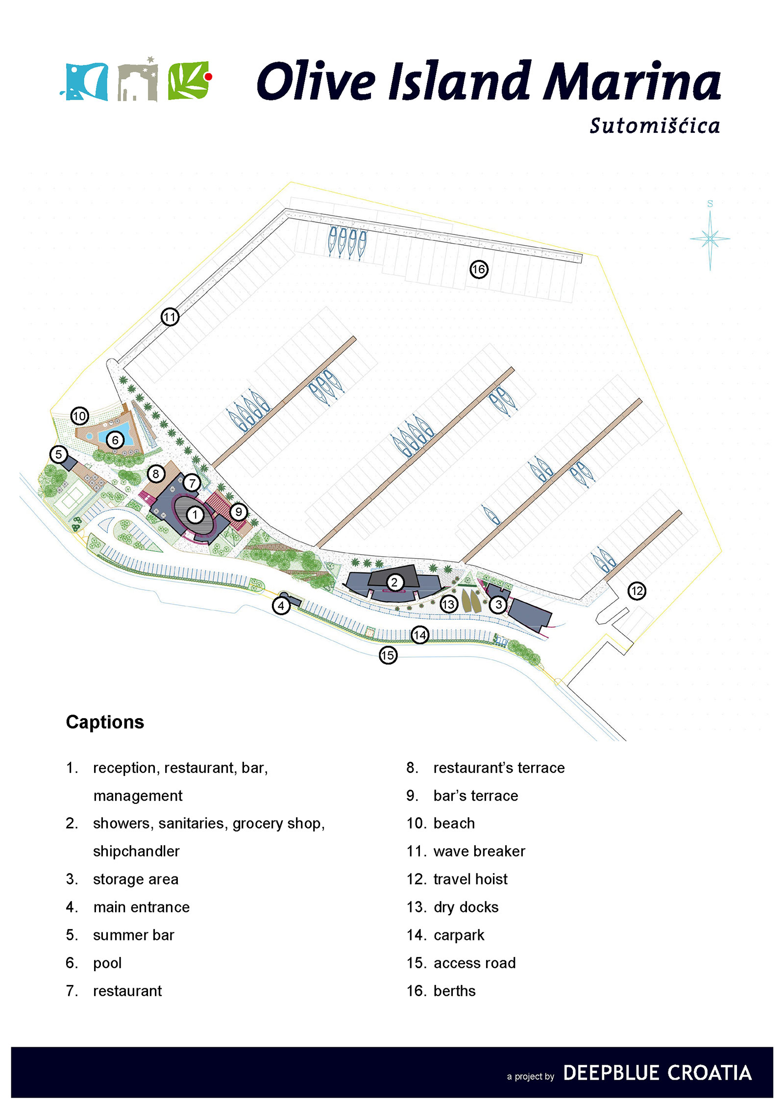 Olive Island Marina - Sutomašćica
